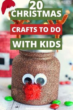 Easy Craft Christmas Decorations, Xmas Gift From Kids, Diy Christmas For Kids Crafts, Holiday Crafts Christmas Kids, Kids Christmas Diy Gifts, Simple Holiday Crafts For Kids, Kindergarten Christmas Party Crafts, Christmas Crafts For Kids To Make For Parents, Christmas Decor Ideas For Children