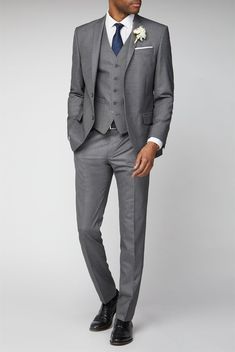 Casual Wedding Suit, Formal Attire For Men, Mens Wedding Attire, Wedding Outfit Men