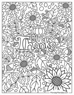 an adult coloring book with the words i love you so much and lots of flowers