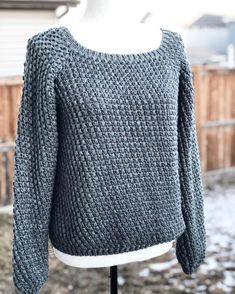 Cobblestone Raglan Crochet Pattern - Etsy Raglan Pattern, Crochet Jumper Pattern, Pullover Crochet, Unique Cardigan, Crochet Yarns, Crochet Sweaters, Crochet Tops Free Patterns