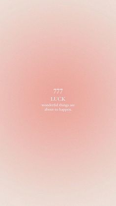 a pink background with the words lucky written in white