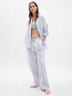 Poplin PJ Pant | Gap Pj Pant, Pj Pants, 2024 Fashion, Comfy Cozy, Spring 2024, Sleepwear Women, Black Plaid, Pants Outfit, Pajamas Women