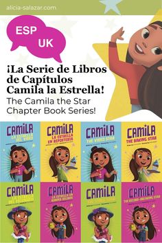 the spanish children's book series is shown