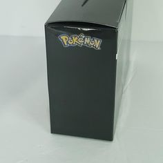 a black box with the word pokemon on it