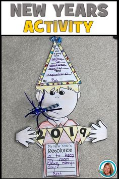 a new year's activity for kids to do