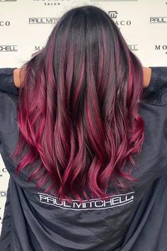 Dark Red Ombre, Hair Color Red Ombre, Brown Ombre Hair Color, Best Ombre Hair, Red Ombre Hair, Brown Ombre Hair, Hair Color Unique, Ombre Hair Blonde