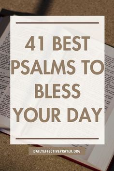 Immerse yourself in the beauty of the Psalms. Explore the most beautiful Psalms in the Bible, filled with poetic expression and divine inspiration. Learn more at DailyEffectivePrayer.org. Book Of Psalms Scriptures, Verses From Psalms, Psalms Prayers, Psalms Scriptures, Psalms Meaning, Beautiful Psalms, Bible Verse Psalms