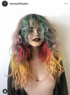 Color Your Hair, Alternative Hair, Hair Life, Hair Inspiration Color, Good Hair Day, So In Love, Rainbow Hair, Light Hair, Stepping Out