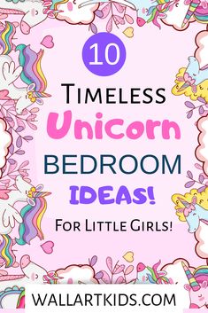 Unicorn Bedroom Ideas Diy, Rainbow Unicorn Room Decor, Unicorn Bedroom Paint Ideas, Unicorn And Rainbow Bedroom Ideas, Unicorn Mermaid Bedroom Ideas, Unicorn Princess Room, Unicorn Theme Room Bedroom Ideas, Unicorn Inspired Bedroom, Classy Unicorn Bedroom