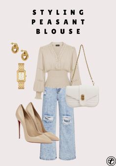 20 Cute Peasant Blouse Outfit Ideas with Styling Tips