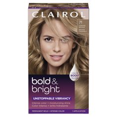 PRICES MAY VARY. UNSTOPPABLE VIBRANCY TrueColorSeal Technology locks in color to help protect against water-fading, mazimizing vibrancy. MOISTURIZING SHINE HydraShine Conditioner moisturizes + smoothens hair. INTENSE COLOR Need a boost of color? The Color Boost Glaze amplifies your color anytime. Shade: Caramel Bronde, a striking caramel shade with a swirl of both blonde and brown One hair color application kit: Permanent Color Cream, Activator, HydraShine Conditioner, Color Boost Glaze, Pair of Sandy Brown Hair Color, Best Box Hair Dye, Caramel Bronde, Brown Sugar Hair, Sandy Brown Hair, Box Hair Dye, Permanent Hair Dye Colors, Hair Mistakes, Bronde Hair