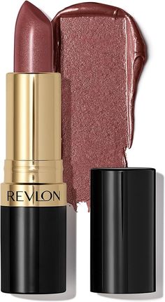 Amazon.com : Revlon Lipstick, Super Lustrous Lipstick, High Impact Lipcolor with Moisturizing Creamy Formula, Infused with Vitamin E and Avocado Oil, 245 Smoky Rose : Smoky Rose Revlon One : Beauty & Personal Care Plum Lipstick, Batons Matte, Lipstick Makeup