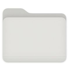 an empty white plastic cutting board on a white background