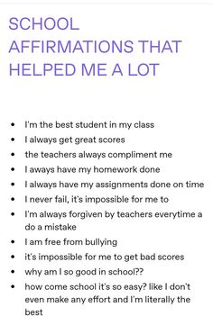 Manifestations For School, School Manifestation Affirmations, Positive School Affirmations, Outfit Affirmations, Study Affirmations Aesthetic, School Affirmations Aesthetic, Subliminal Vision Board, Affirmations Studying, School Affirmations College