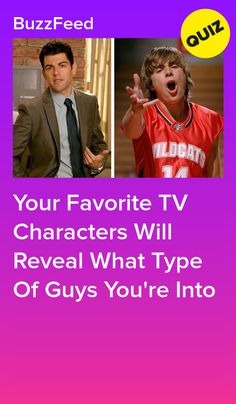 two men in suits with the caption your favorite tv characters will reveal what type of guys you're into