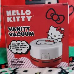 the hello kitty vacuum is in its box