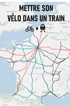 a map showing the routes for metros in france