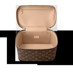 LOUIS VUITTON® - Nice Bb - Brown Louis Vuitton Makeup Bag, Sac Louis Vuitton, Louis Vuitton Official Website, Vanity Bag, Louis Vuitton Fashion, Beauty Case, Vanity Case, Beauty Bag, Handbag Shopping