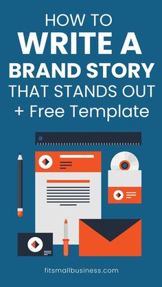 How to Write a Brand Story That Stands Out (+ Free Template) Brand Story, Marketing Strategy, Branding, Writing