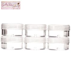 Clear Lip Balm Containers Cucumber Mask, Makeup Jars, Small Storage Containers, Lip Gloss Homemade, Lip Balm Containers, Lip Scrub Diy, Soap Making Supplies, Silhouette Cameo Machine, Cosmetic Containers