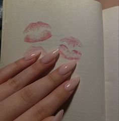 Pretty Nails Almond, Bubble Bath Nails, Nail Designs Valentines, Grunge Nails, Her Nails, Soft Nails, Pink Nail Designs, Elegant Nails, Classy Nails