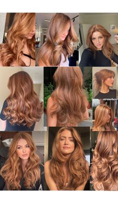 Light Auburn Hair Color, Copper Blonde Hair Color, Light Auburn Hair, Red Hair Inspo, Hair Color Streaks, Straight Blonde Hair, Dark Roots Blonde Hair, Honey Blonde Hair, Strawberry Blonde Hair