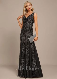 JJ's House Evening Dresses (271477) | JJ's House Jersey Evening Dress, Sequin Evening Dress, Mother Of The Bride Dresses Long, Black Evening Gown, Mother Of The Bride Gown, Tulle Evening Dress, Mother Of Groom Dresses, Satin Evening Dresses, Cheap Evening Dresses