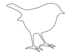 a black and white drawing of a bird on a white background with the words, how do you draw a bird?