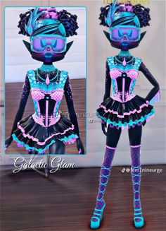 Dti Neon Theme Outfit, Futuristic Elegance Dress To Impress, Galactic Glam Dress To Impress, Recreation Outfits, Neon Barbie, Galactic Glam, Futuristic Elegance, Desinger Dresses, Movie Star Dress