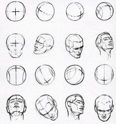 an image of different facial expressions