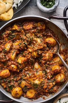 Saag Aloo, Potato Curry, Vegetarian Dinners