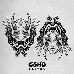 Oni Tattoo, Minimalist Tattoo Ideas, Traditional Japanese Tattoos, Old School Tattoo Designs, Asian Tattoos, Japan Tattoo