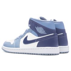 Nike Shoes Women Blue, Jordan 1 Blue And Grey, Jordans Blue, Jordan 1 Blue, Nike Shoes Women Fashion, Nike Jordans, Nike Shoes Air Force