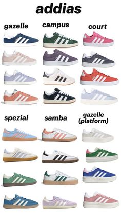 Back To School Shoes Adidas, Addidas Shoes Outfits Summer, What To Wear With Adidas Shoes, Shoes You Need To Have, Cute Shoes For Back To School, Popular Sneakers 2024, Back To School Shoes 2024, Trending Shoes 2024, 2024 Shoes Trends Women