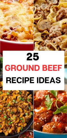 the 25 ground beef recipe ideas