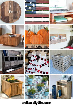 Pallet wood projects are still popular, and for good reason. Pallets are cheap; you can usually get them for free. They are perfect for rustic decor, or you can sand them smooth for a more polished look. All of these pallet wood projects are beginner-friendly and can be made in a day. Wood, Wood Projects, Pallet Wood, Wood Project, Diy Wood, Rustic Decor, For Free