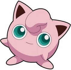 a pink cat with big eyes sitting on top of a black surface and looking at the camera