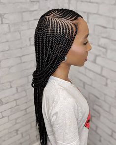 Latest Braided Hairstyles, Ghana Braids Hairstyles, Lemonade Braids Hairstyles, Bob Braids Hairstyles, Kid Hairstyles, Bob Braids, Long Box Braids