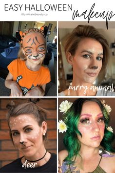 Easy Halloween Makeup Ideas Easy Halloween Makeup Ideas, Easy Halloween Makeup, Pretty Halloween