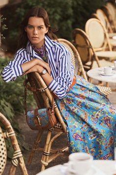 Ralph Lauren Resort, Ralph Lauren Summer, Ralph Lauren Looks, Ralph Lauren Womens Clothing, Kristin Davis, Resort Look, Preppy Chic, Ralph Lauren Style, Ralph Lauren Women