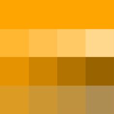 an orange and yellow color scheme with squares in the middle, which are very similar to each other