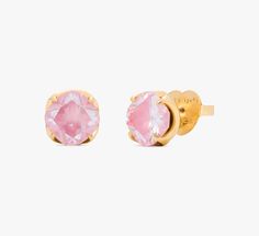 Add a pop of joy (and sparkle!) to your earlobes with these colorful studs. | Kate Spade Pop Of Joy 10Mm Spade Flower Studs, Pink/Gold Kate Spade Aesthetic, Pink Kate Spade, Spade Jewelry, Kate Spade Jewelry, Accessories Jewelry Earrings, Flower Studs, Women Accessories Jewelry, Pink Gold, Pink And Gold