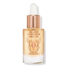 Travel Size Collagen Superfusion Firming & Plumping Facial Oil - SPRFSN FACE OIL TRAVEL 0.27OZBenefitsCollagenPlumpingGluten-FreeGood for: Loss of FirmnessWithout ParabensKey IngredientsCollagen Complex: Reduces water loss and helps skin appear plumper, firmer, and smoother.Vitamins A, D, and E: Nourish and hydrate.Essential Oils: Weightless essential oils calm and soothe the senses.Research ResultsIn a clinical trial tested on 30 people over 8 weeks, results included:Skin feels 3X firmerReduces Facial Oil, Face Oil, Face Serum, Charlotte Tilbury, Face Skin, Ulta Beauty, 8 Weeks, Travel Size, One Color