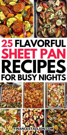 Sheet pan recipes are perfect for easy and delicious weeknight family meals. Discover healthy sheet pan recipes, quick sheet pan dinners, and simple sheet pan meals. Try sheet pan chicken for family-friendly meals, or explore sheet pan vegetarian recipes for a healthy twist. Enjoy sheet pan seafood recipes that are perfect for weeknight dinners. Find family-friendly sheet pan dinners and one-pan recipes that make cooking and cleanup a breeze. So make sure to try these easy Sunday dinner ideas. One Sheet Meals Dinners, 1 Pan Meal Prep, One Sheet Recipes, Healthy Fast Meals Dinners, Chinese Sheet Pan Dinner, Single Pan Recipes, Sheet Meals Dinners, One Tray Dinners Sheet Pan, One Pan Summer Meals