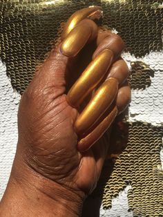 Very Ugly Nails, Long Nails Almond Design, Sparkly Gold French Tip Nails, Almond Nails Ideas French Tip, Nails Acrylic For Prom, French Nail Designs Glitter, Aesthetic Gold Nails, Basic Pretty Nails, Christmas Square Acrylic Nails