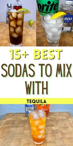 the best sodas to mix with tequila