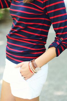 Looks Style, Style Profile, Accessories Unique, Personal Stylist, Preppy Style, Look Fashion, Striped Shirt, Passion For Fashion