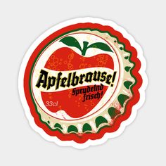 an apple label with the words applehouse on it