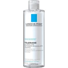 La Roche-Posay Micellar Water Makeup Remover is a gentle, oil-free micellar cleansing water that removes 99% of long-wearing foundation. It is suitable for sensitive skin. Key Ingredients: - Glycerin: a humectant, helps hydrate skin by absorbing water from the surrounding environment. - Thermal Spring Water: a soothing water sourced in the town of La Roche-Posay in France. It contains a unique combination of minerals, trace elements, and a high concentration of selenium, a natural antioxidant. H Skin Packaging, Water Makeup, Micellar Cleansing Water, Cleansing Water, Thermal Spring, Water Cleanse, Micellar Water, Roche Posay, Spring Water