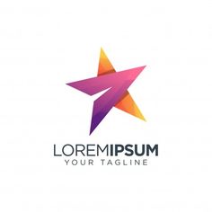 the logo for a company that sells and sells colorful shapes, including an abstract star